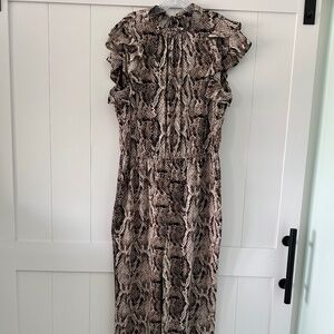 1. State Snake print jumpsuit